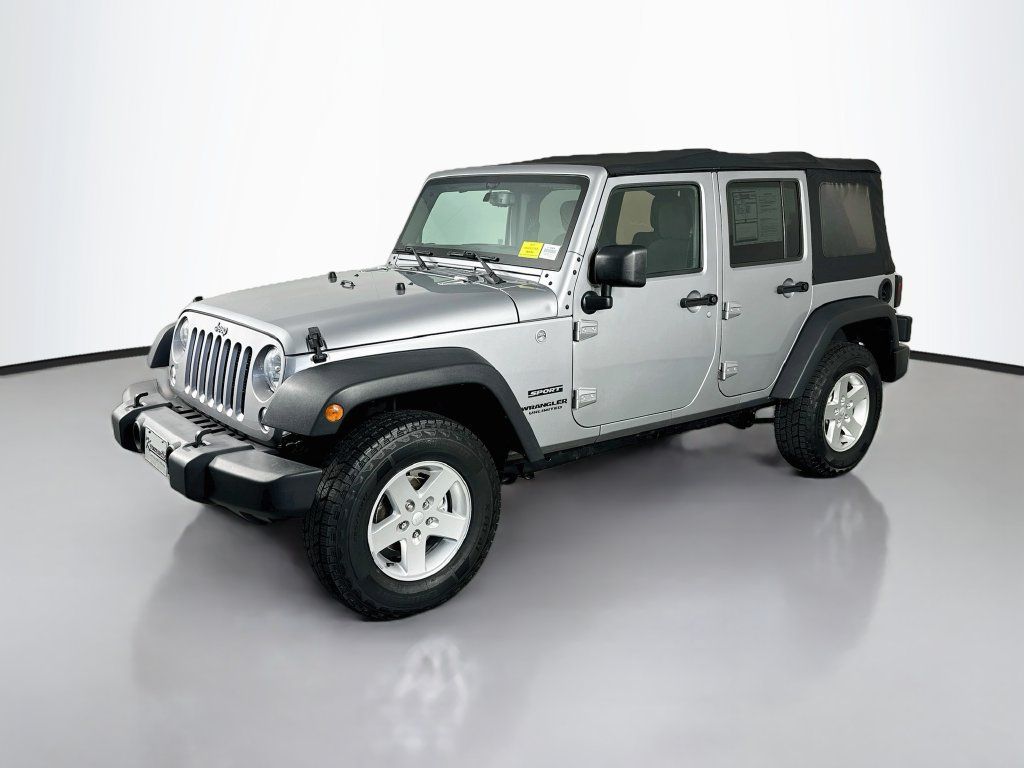 Used 2016 Jeep Wrangler Unlimited Sport w/ Quick Order Package 24S AWD/4WD image 3