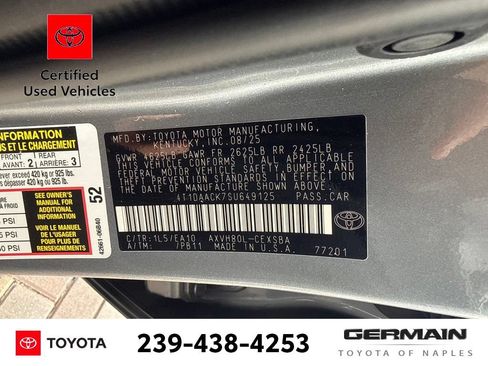 Used 2025 Toyota Camry SE FWD image 22