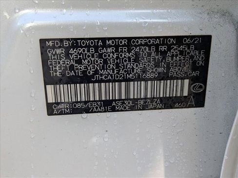 Used 2021 Lexus IS 300 w/ Comfort Package image 24