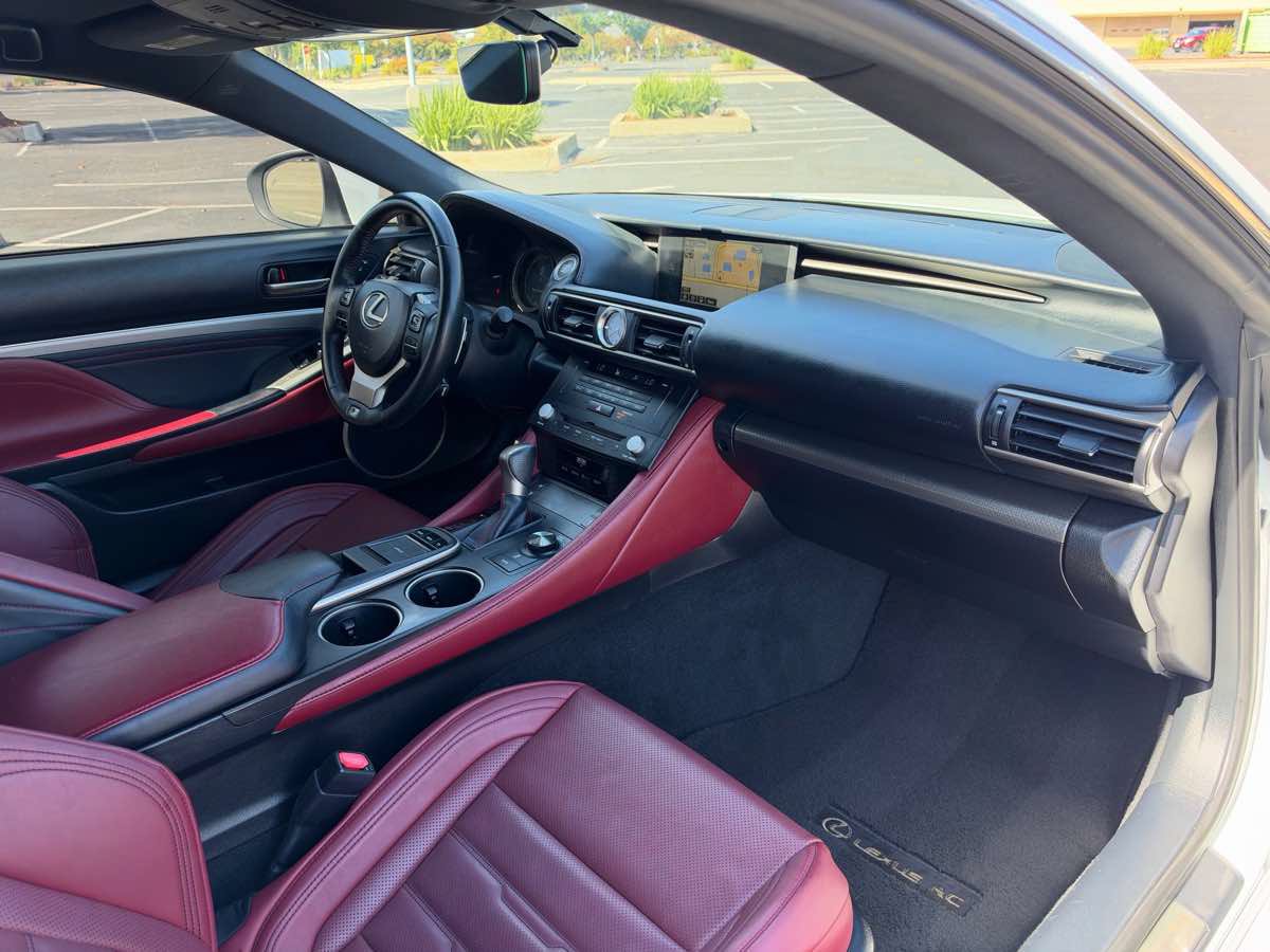 Used 2015 Lexus RC 350 w/ F Sport w/Summer Tires RWD image 17