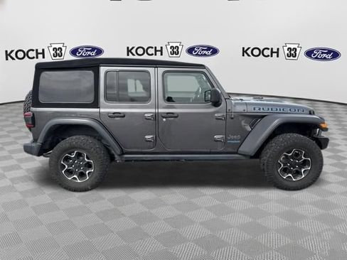 Used 2021 Jeep Wrangler Unlimited Rubicon 4xe w/ Cold Weather Group image 9
