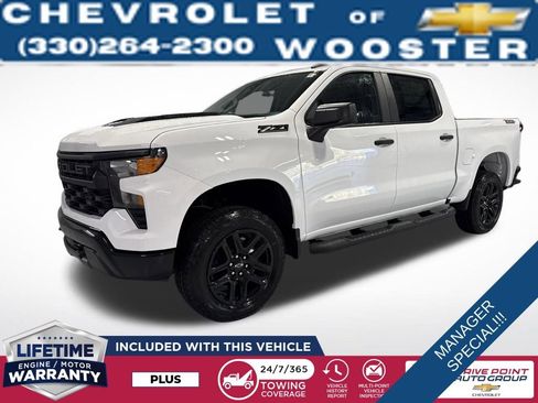 New 2026 Chevrolet Silverado 1500 Custom Trail Boss w/ Turbomax Blackout Package image 1