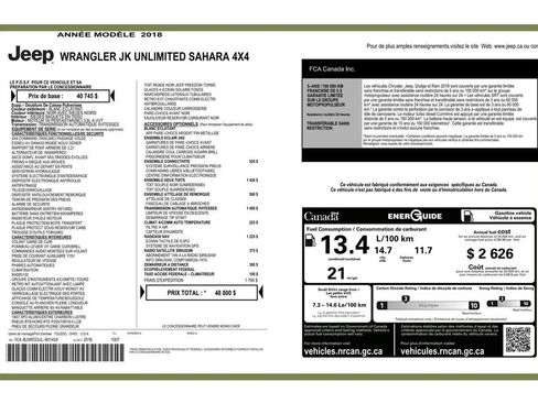 Used 2018 Jeep Wrangler Unlimited Sahara w/ Dual Top Group image 3