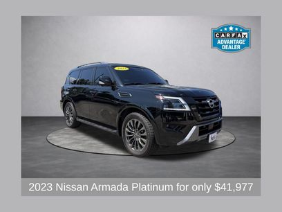 Used 2023 Nissan Armada Platinum w/ Captain's Chairs Package