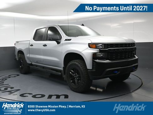 Used 2021 Chevrolet Silverado 1500 Custom Trail Boss AWD/4WD image 1