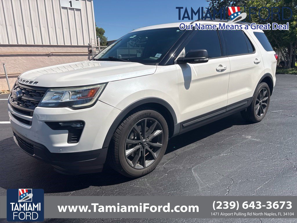 Used 2018 Ford Explorer XLT w/ Equipment Group 202A FWD image 1