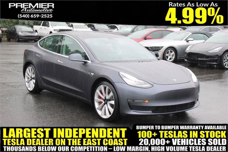 Used 2019 Tesla Model 3 Performance AWD/4WD image 1