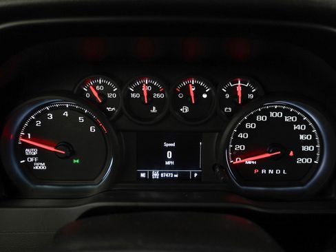 Used 2021 Chevrolet Silverado 1500 Custom w/ LPO, Dark Essentials Package AWD/4WD image 49