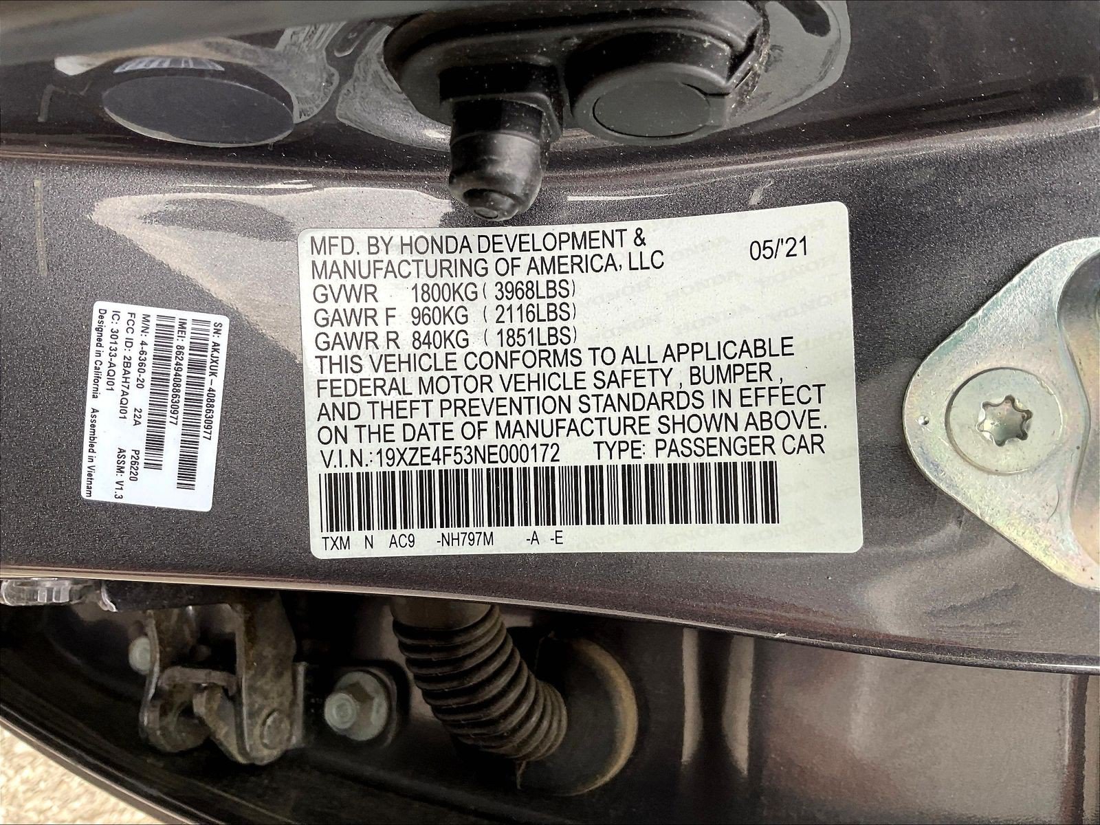 Used 2022 Honda Insight EX image 17