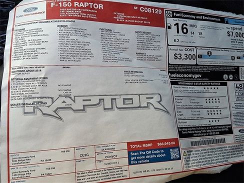 Used 2025 Ford F150 Raptor image 39