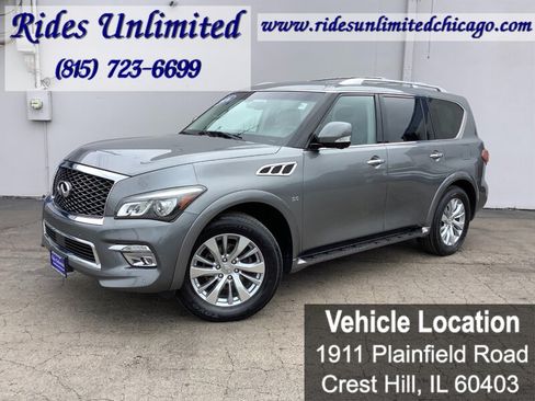 Used 2016 INFINITI QX80 4WD w/ Driver's Assistance Package image 2