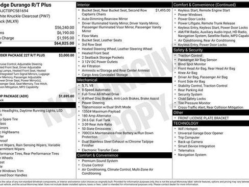 Certified 2023 Dodge Durango R/T AWD/4WD image 12