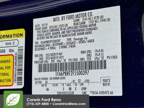 Used 2015 Ford Mustang 50 Years RWD image 31