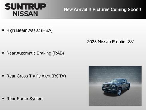 Used 2023 Nissan Frontier SV w/ Technology Package AWD/4WD image 11