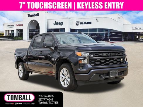 Used 2023 Chevrolet Silverado 1500 Custom image 1