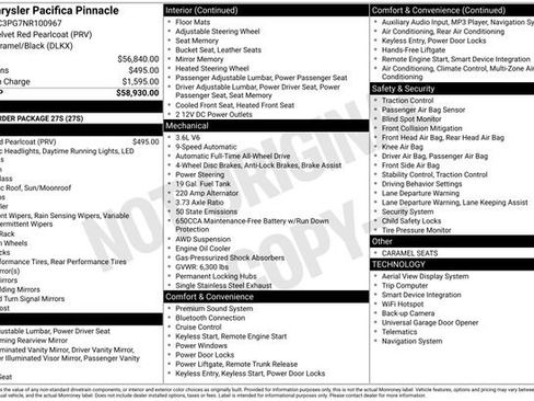 Used 2022 Chrysler Pacifica Pinnacle image 4