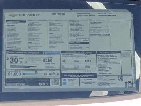 New 2026 Chevrolet Trax LS w/ Driver Confidence Package FWD image 18