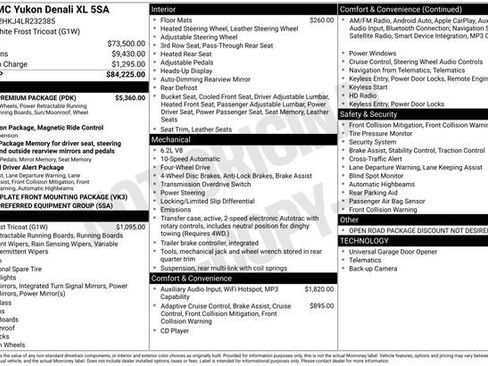 Used 2020 GMC Yukon XL Denali w/ Denali Premium Package image 3