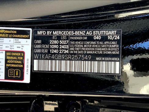 Certified 2025 Mercedes-Benz C 300 Sedan image 14