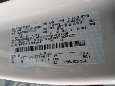 Used 2024 Ford F350 XL w/ FX4 Off-Road Package image 23