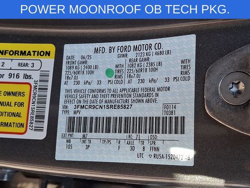 Used 2025 Ford Bronco Sport Outer Banks w/ Outer Banks Tech Package+ AWD/4WD image 27