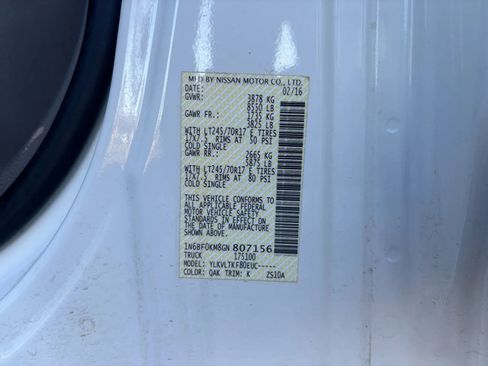 Used 2016 Nissan NV 1500 SV image 54