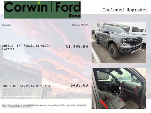 Used 2025 Ford Ranger Raptor image 3