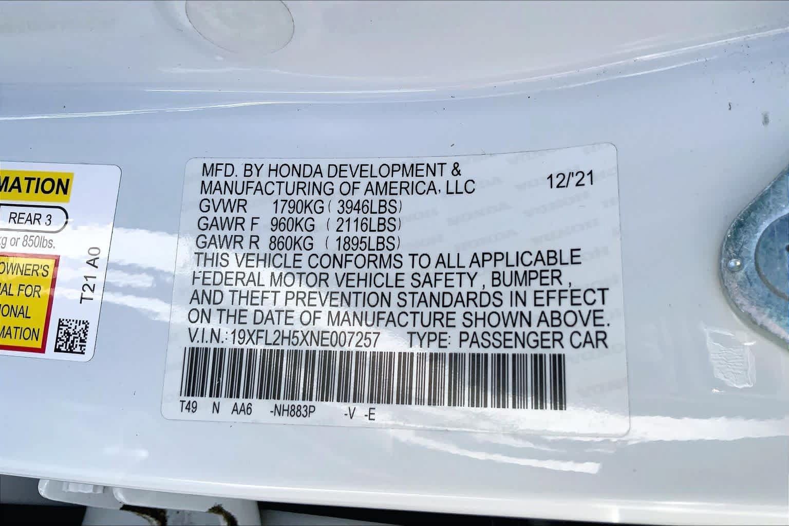 Used 2022 Honda Civic LX image 36