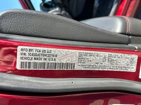 Used 2022 Dodge Durango R/T w/ Trailer Tow Group IV image 35