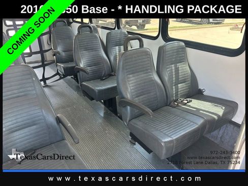Used 2016 Ford E-350 and Econoline 350 Super Duty w/ Shuttle Bus Prep Package RWD image 6