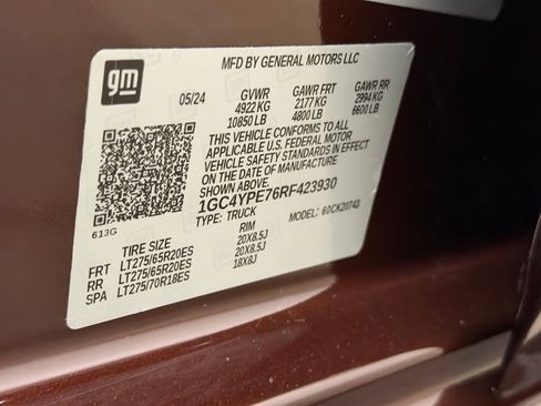 Certified 2024 Chevrolet Silverado 2500 LTZ w/ LTZ Premium Package image 44