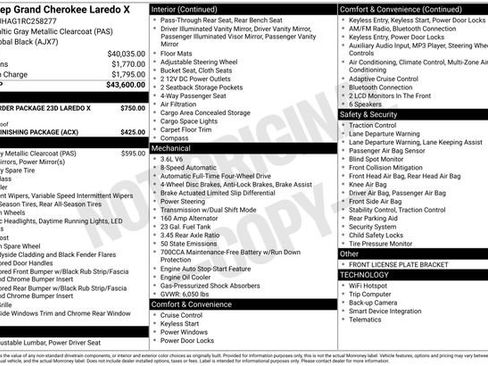 Used 2024 Jeep Grand Cherokee Laredo X image 33