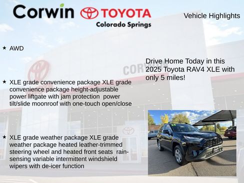 Used 2025 Toyota RAV4 XLE image 7