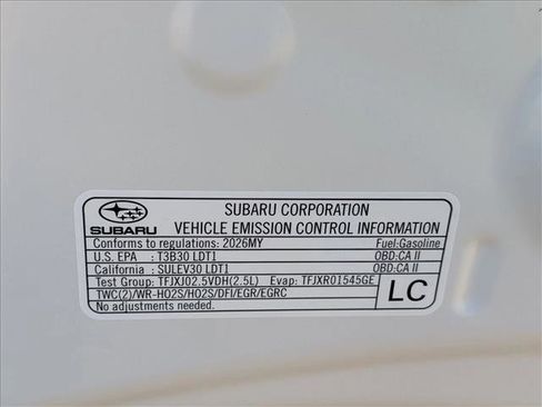 New 2026 Subaru Crosstrek 2.0i Premium AWD/4WD image 17