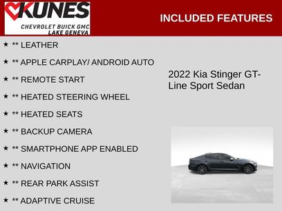 Used 2022 Kia Stinger GT-Line