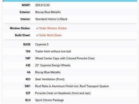 Used 2019 Porsche Cayenne S w/ Premium Package AWD/4WD image 12