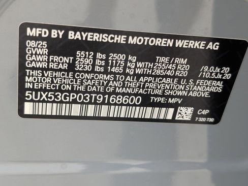 New 2026 BMW X3 xDrive30 w/ Premium Package AWD/4WD image 19