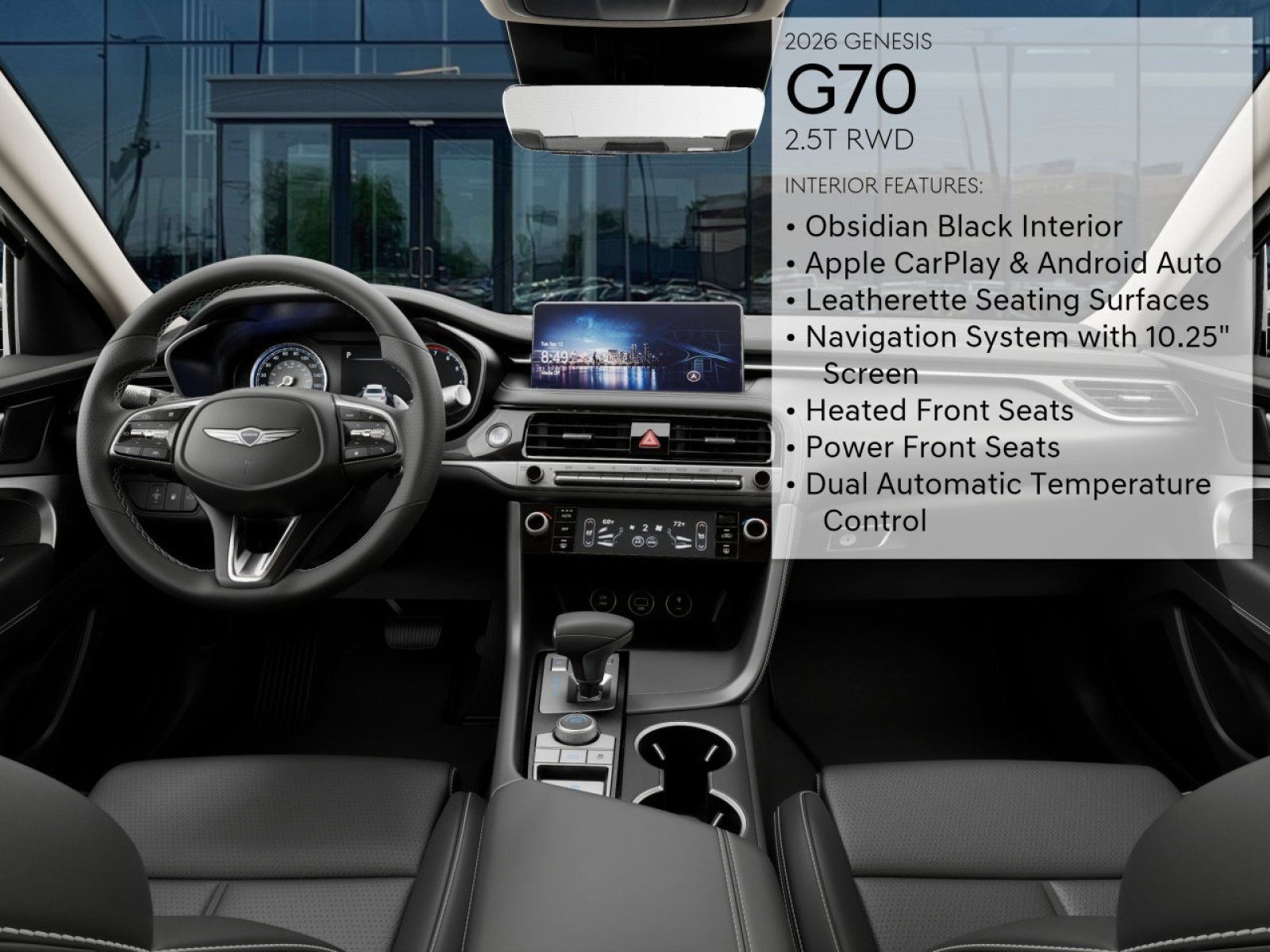 New 2026 Genesis G70 2.5T RWD image 15
