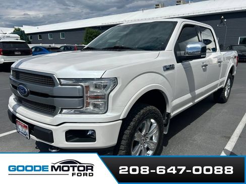 Used 2019 Ford F150 Platinum w/ Technology Package AWD/4WD image 2