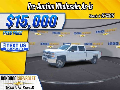 Used 2018 Chevrolet Silverado 2500 W/T w/ WT Fleet Convenience Package AWD/4WD image 1