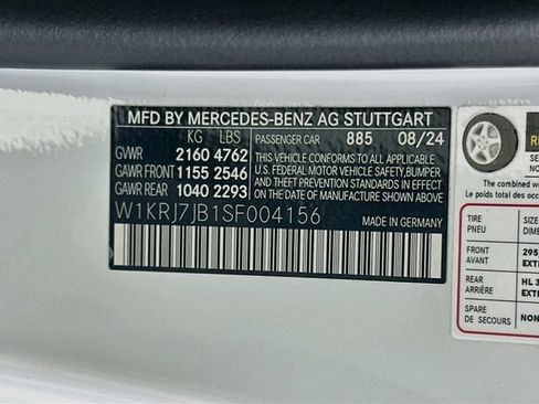Certified 2025 Mercedes-Benz AMG GT 63 image 29