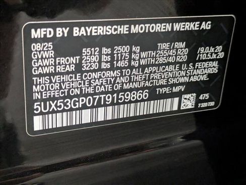Certified 2026 BMW X3 xDrive30i w/ Convenience Package AWD/4WD image 24