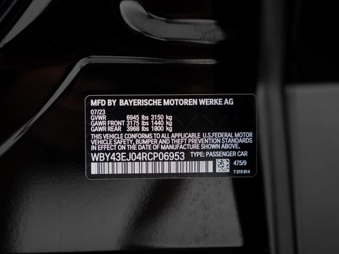 Used 2024 BMW i7 eDrive50 w/ M Sport Package image 59