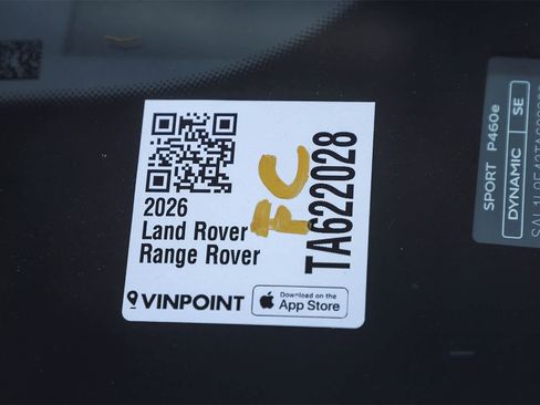 New 2026 Land Rover Range Rover Sport Dynamic SE image 24