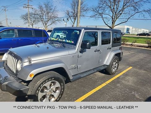Used 2018 Jeep Wrangler Unlimited Sahara w/ Connectivity Group image 1