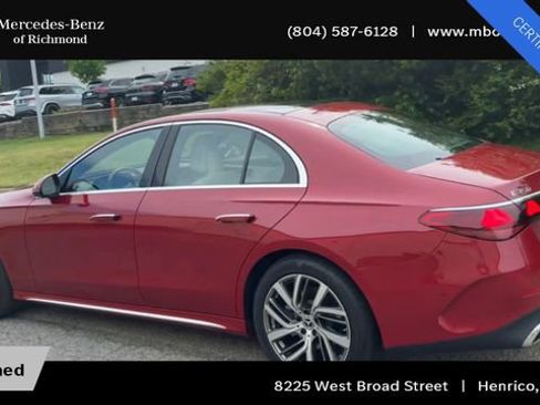 Used 2025 Mercedes-Benz E 350 4MATIC Sedan image 8