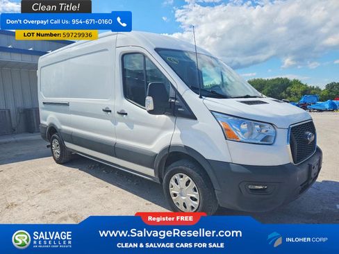 Used 2021 Ford Transit 250 Medium Roof w/ Load Area Protection Package RWD image 5