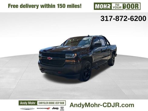Used 2018 Chevrolet Silverado 1500 W/T w/ Black Out Edition image 3