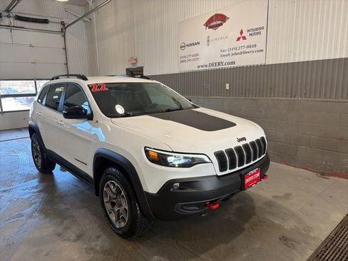 Used 2022 Jeep Cherokee Trailhawk w/ Premium Leather Package image 1