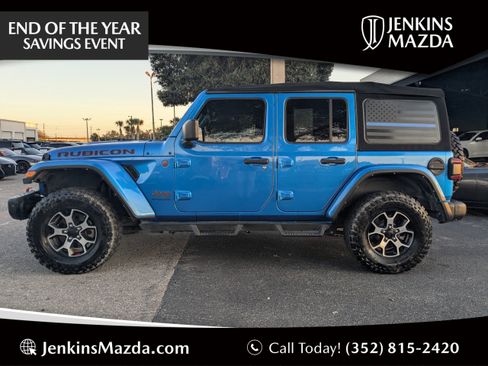 Used 2021 Jeep Wrangler Unlimited Rubicon image 1